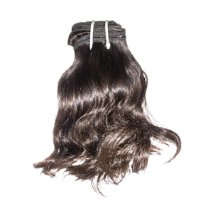 Tissage de cheveux naturels remy, cheveux humains lisses, tissage style indien, sans perte et emmêlé, vente en gros - Product Image 1