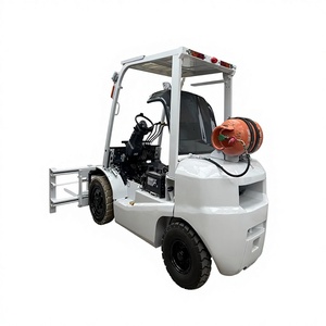 Original 2023 Used TCM 3 Ton gasoline LPG engine Forklift Triple Mast Cheap for Sale Container <b>Handling</b> - Product Image 1