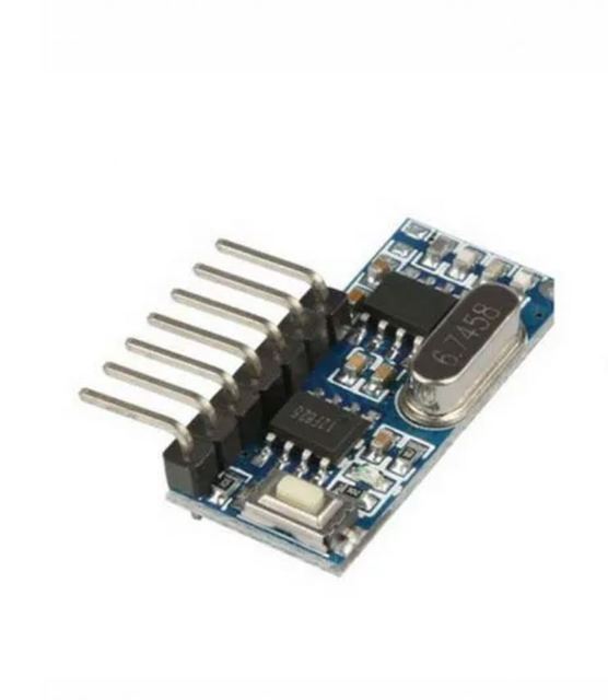 Wireless Decoding Receiver Module High Level 4CH Output 1527 22 62 RX480-E 433MHz