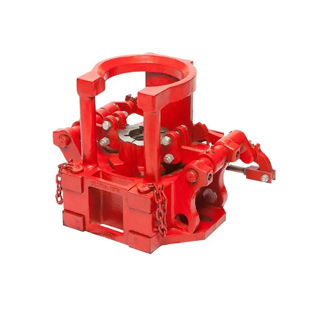 Oil well drilling handling tools API 7K Model C CHD E tubing pneumatic spiders with slip