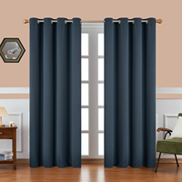 Rideaux d'hôtel blancs 100% polyester de style européen, rideaux occultants décoratifs personnalisés pour le salon