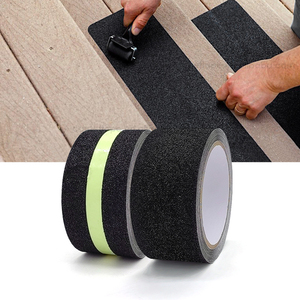 <span class=keywords><strong>Cinta</strong></span> Antideslizante Negra Impermeable que Brilla en la Oscuridad para Escaleras y Pisos, <span class=keywords><strong>de</strong></span> Seguridad para <span class=keywords><strong>Caminar</strong></span> - Product Image 1