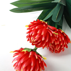 Planta Artificial de Flor de Piña de 100 cm, Decoración de Plástico para Interiores, Decoración del Hogar, Accesorios para Bodas - Product Image 3