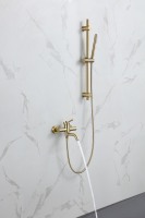 Produits populaires 304 Ensemble de mitigeur de douche thermostatique en acier inoxydable Ensemble de douchette à levier unique