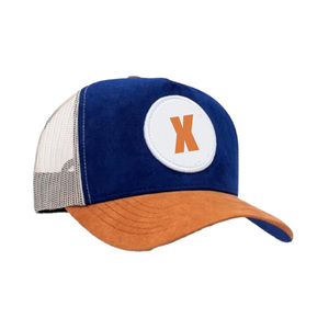 หมวกเบสบอลแบบมีโครงสร้าง5แผงผ้าลูกฟูกพร้อมตาข่ายระบายอากาศปรับได้ฝาหลังพลาสติกสำหรับผู้ชายผู้หญิง - Product Image 4