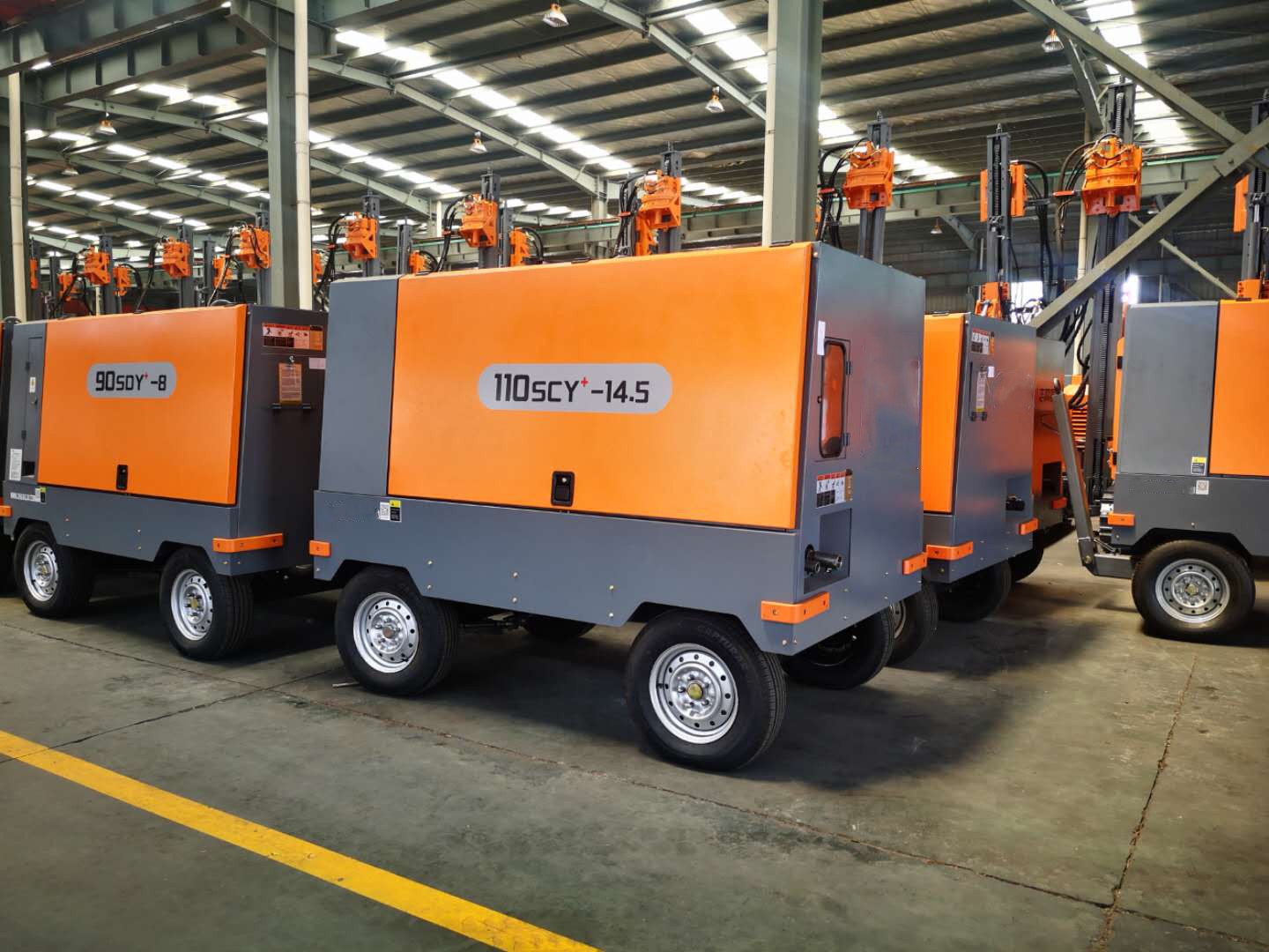 Compact Energy-Efficient Screw Air Compressor