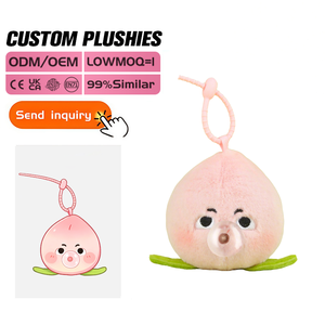 Jouets en peluche souples et moelleux TPR Pop à presser, personnalisés, de haute qualité, en forme de fruits mignons, pour enfants garçons et filles - Product Image 3