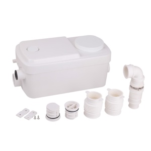 Système <span class=keywords><strong>de</strong></span> levage domestique 300w WL300A <span class=keywords><strong>Pompe</strong></span> à eau usée pour toilettes <span class=keywords><strong>et</strong></span> <span class=keywords><strong>douche</strong></span> avec 2 entrées - Product Image 1
