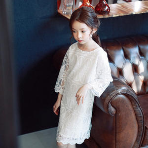 Robes d'été fantaisie à manches longues pour filles, en coton, pour enfants, pour fêtes, achat en gros en ligne depuis la Chine - Product Image 2
