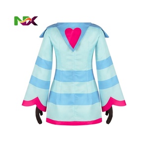 Costume Cosplay di Fizzarolli da Helluva <span class=keywords><strong>Boss</strong></span>, <span class=keywords><strong>Abito</strong></span> da Giullare per Halloween e Spettacoli - Product Image 4