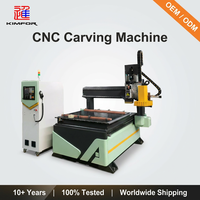 Machine de découpe CNC pour bois et mousse KIMFOR 380V 50Hz avec moteur à engrenages robuste contrôlé par PLC et garantie d'un an