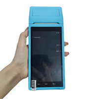 Mesin POS Genggam Termurah 5.5 Inch Sistem Android 8.1 Layar Sentuh Terminal POS Mobile Dengan Printer