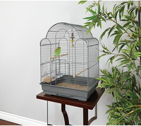 Cage à oiseaux ouverte sur le toit pour petits oiseaux moyens perruches pinsons calopsitte