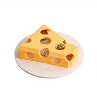 Jouet pour chat en feutre en forme de fromage, interactif, avec clochette et puzzle, personnalisable avec logo, vente en gros