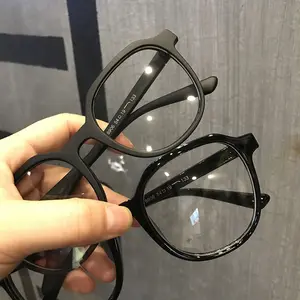 眼镜新款圆形PC框眼镜框眼镜防蓝光遮挡光学眼镜