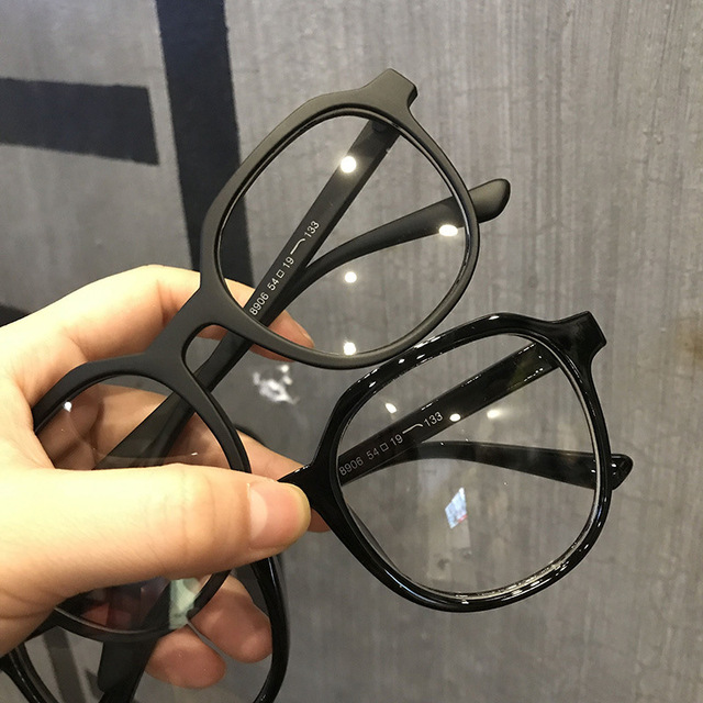 Eyewear New Style Round PC Frame Spectacle Frames Eyeglasses Anti Blue Light Blocking Optical Glasses