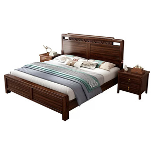 Chinese Style Rosewood Solid Wood Bed 1.8m/1.5m <b>Storage</b> High Box Master Bedroom Bed Home Wedding Use - Product Image 5