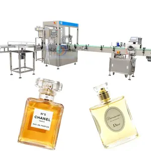 YB-PX2 Automatic Essential Oil Filling Machine 10ml 50ml 100ml Perfume Spray Round Bottle Filling Machinery