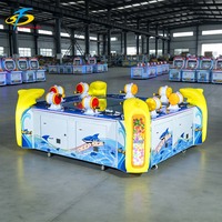 Machine de jeu d'arcade à monnayeur pour enfants, avec écran HD et contrôleur de vibration, pour parcs d'attractions, type table de pêche à la ligne, offre spéciale