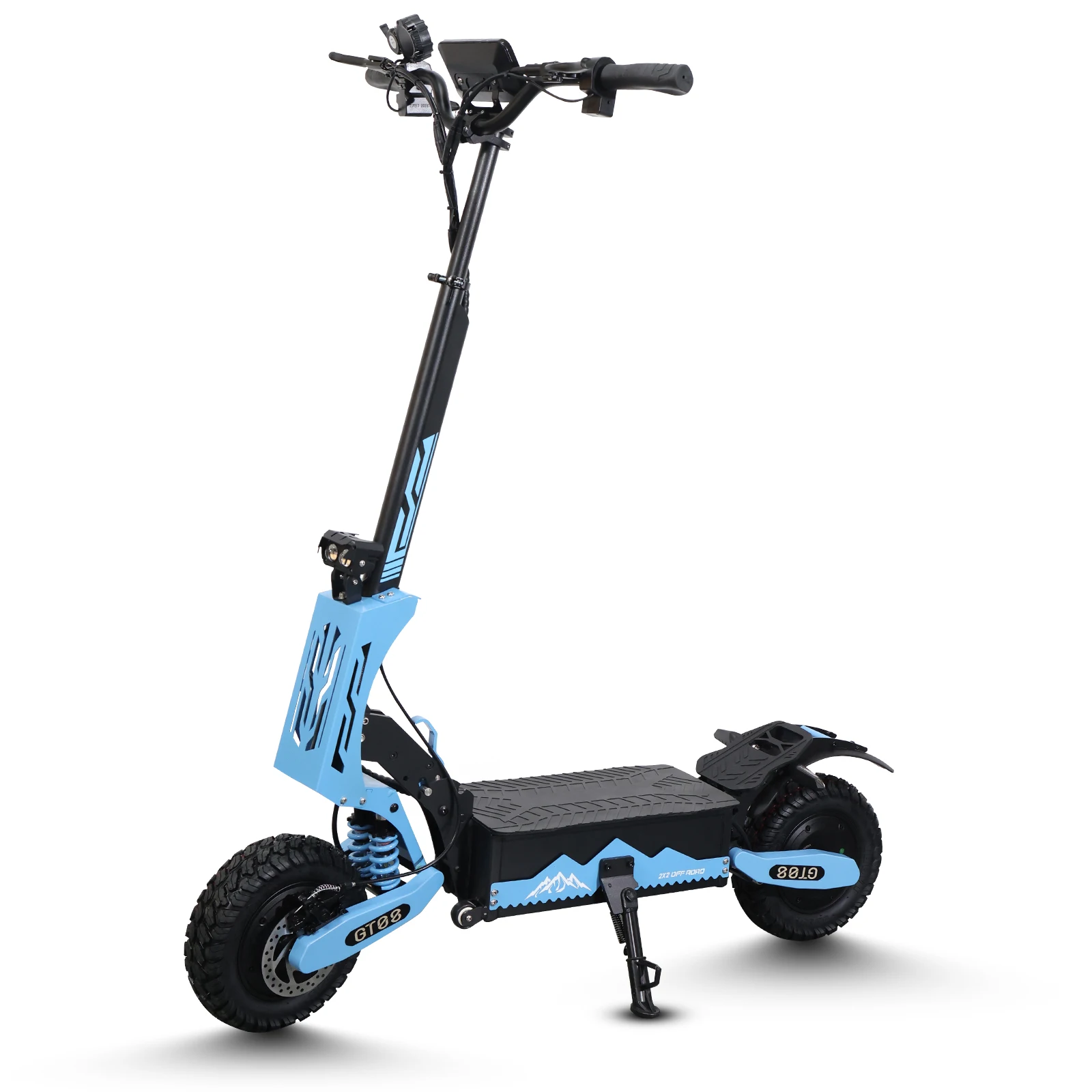 SCOOTER　REBBOM　156センチ USA Stock Arwibon Blue GT08 Electric Scooter - 50mph off