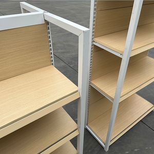 ชั้นวางของซูเปอร์มาร์เก็ตทำจากไม้เนื้อโลหะทนทานสำหรับใช้ในซูเปอร์มาร์เก็ต - Product Image 3