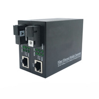 Convertisseur de Média Fibre Optique Gigabit 10/100/1000M 20KM 40KM 60KM 80KM 120KM 1Gb Wi-Fi