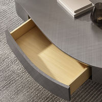 Table basse moderne pour salon, table centrale en bois de luxe léger, table basse de forme spéciale créative haut de gamme pour la maison