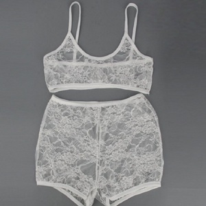 Delle Donne del commercio all'ingrosso <span class=keywords><strong>Trasparente</strong></span> Della Biancheria Intima Netto Sling Vestito Sexy <span class=keywords><strong>Reggiseno</strong></span> di <span class=keywords><strong>Pizzo</strong></span> e Slip Set - Product Image 3