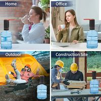 Distributeur à Pompe Électrique Portable pour Bonbonne d'Eau de 5 Gallons – Fontaine Automatique pour Maison et Bureau