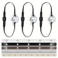 Guirlande lumineuse LED 4M 12V AC pour décoration extérieure, colorée, permanente, IP44, rechargeable, certifiée CUL, garantie 1 an