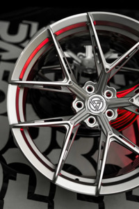 Jantes en alliage de voiture forgées à simple roue 5x120 5x100 5x112 5x114.3 17 18 19 20 21 22 23 pouces, concave profond - Product Image 3