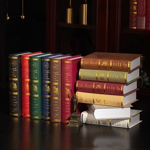 Decorazione per Soggiorno in Stile Retrò Europeo, Ornamenti Creativi a Forma <span class=keywords><strong>di</strong></span> Libro in Carta, Accessori Moderni per <span class=keywords><strong>Libri</strong></span> - Product Image 2