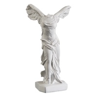 Statue de la déesse de la victoire ailée en résine, figurine grecque, réplique classique, sculpture de table, décoration artistique pour la maison