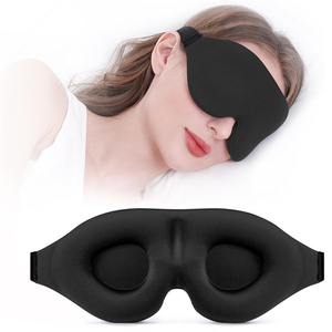 Antifaz para Dormir <span class=keywords><strong>de</strong></span> Espuma Contorneada 3D, Ajustable, Personalizable con Marca Privada, al por Mayor - Product Image 1