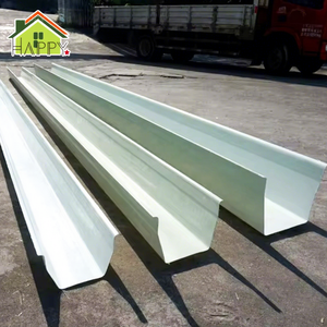 Vente en gros de gouttières personnalisées en <span class=keywords><strong>PVC</strong></span> Gouttières de toit Gouttières et tuyaux de descente en <span class=keywords><strong>PVC</strong></span> Prix - Product Image 1
