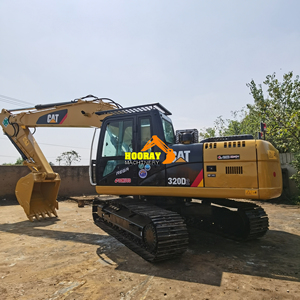 รถขุดตีนตะขาบ Caterpillar CAT 320D2 มือสอง ขนาด 20 ตัน กำลัง 112 กิโลวัตต์ บุ้งกี๋ CAT 1.0 ลูกบาศก์เมตร ปั๊มไฮดรอลิกเดิม สำหรับงานก่อสร้างในแอฟริกา - Product Image 5