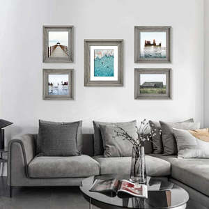 นอยเมอร์บิลเดอราห์เมนจาก MDF-Holz Breite Verwitterte Schwarze Eisenkiefer - Product Image 4