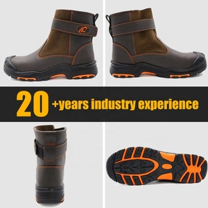 Scarpe Antinfortunistiche OEM <span class=keywords><strong>HRO</strong></span> con Suola in Gomma Antiscivolo e Antipuntura, Puntale in Fibra di Vetro, Resistenti a Rischi Elettrici 18kV per Saldatura - Product Image 2