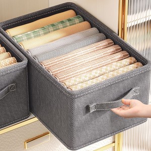 Basic <b>Drawer</b> Storage Box <b>Organizer</b> Collapsible Mini Containers for Desktop Office Closet Storage Bins Basket - Product Image 1