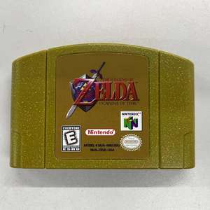 Legend <span class=keywords><strong>Of</strong></span> <span class=keywords><strong>Zelda</strong></span> <span class=keywords><strong>Ocarina</strong></span> <span class=keywords><strong>Of</strong></span> <span class=keywords><strong>Time</strong></span> <span class=keywords><strong>N64</strong></span> boîtes de jeux de cartes, coque dorée grise pour Console de jeu <span class=keywords><strong>N64</strong></span> - Product Image 6