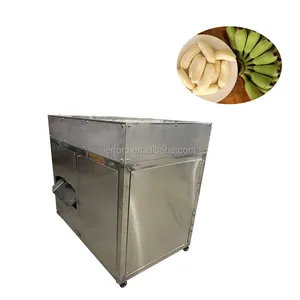 Yeni tam 304SS gıda sınıfı endüstriyel yeni yeşil muz soyucu muz soyma makinesi yeşil muz cilt çıkarma makinesi