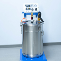 Máquina de Pulverización Electrostática Estándar CE, Fabricación de Pistolas de Pulverización Electrostáticas para Metal, Equipo de Pulverización