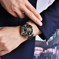 Montre automatique pour homme PAGANI DESIGN PD-1674, mouvement japonais TMI NH39, tourbillon squelette, cristal saphir, montre mécanique à bracelet, 200 m