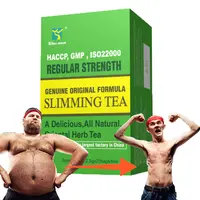 Detox burn fat Fit tea scatola di tè verde a base di erbe private label drop shipping