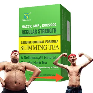 Detox जला वसा फिट चाय हर्बल निजी लेबल हरी चाय बॉक्स ड्रॉप शिपिंग