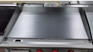 <span class=keywords><strong>Plancha</strong></span> électrique de <span class=keywords><strong>1</strong></span>,2 mètre, 4 zones de contrôle, plaque épaisse en acier inoxydable pour les restaurants et les vendeurs ambulants - Product Image 4