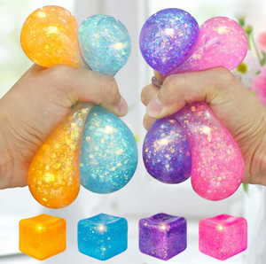 Vente en gros de gadgets pour enfants, jouet <span class=keywords><strong>anti</strong></span>-<span class=keywords><strong>stress</strong></span> scintillant, jouet sensoriel coloré, joli cube de glace <span class=keywords><strong>anti</strong></span>-<span class=keywords><strong>stress</strong></span> - Product Image 5