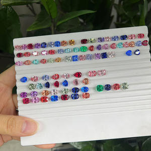 Zafiro Sintético Cultivado en Laboratorio, Corte Cojín Alargado, Popular, Color Azul Real, Rubí Amarillo, Zafiro Cultivado en Laboratorio - Product Image 6