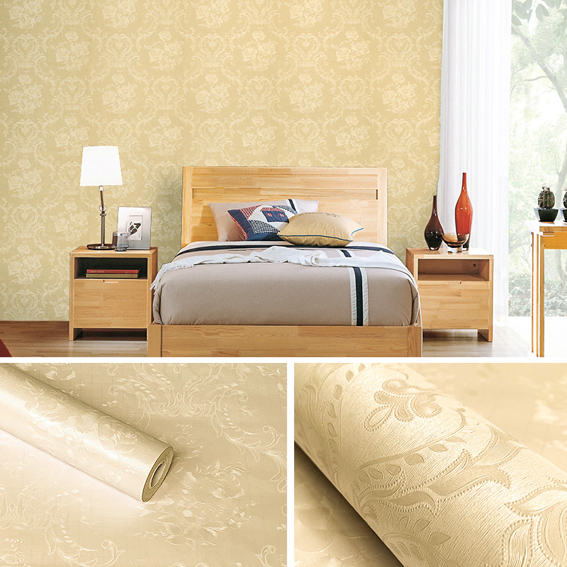 Waterproof Durable Self Adhesive PVC Wallpaper Rolls Home Decoration