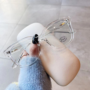 Monture de lunettes Qianai Square TR90, taille moyenne, anti-lumière bleue, unisexe, fabriquée en Chine - Product Image 5